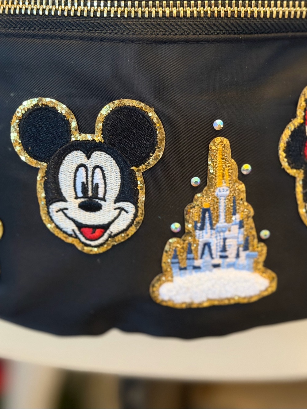 Black Disney Themed Fanny Pack - Picture 4 of 8